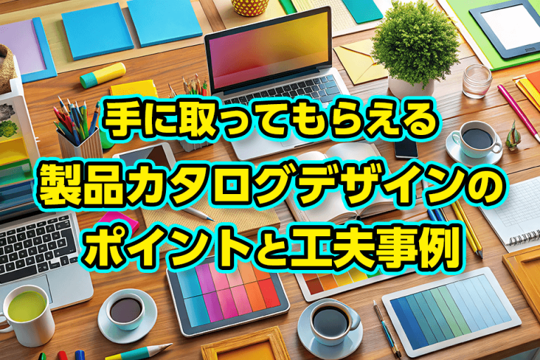 手に取ってもらえる製品カタログデザインのポイントと工夫事例