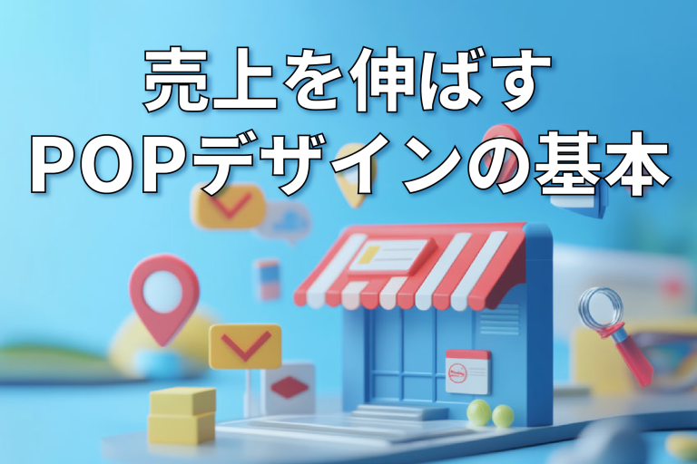 売上を伸ばすPOPデザインの基本記事のサムネイル画像