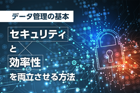 データ管理の基本：セキュリティと効率性を両立させる方法