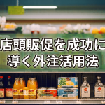 店頭販促を成功に導く外注活用法に関する記事のサムネイル画像